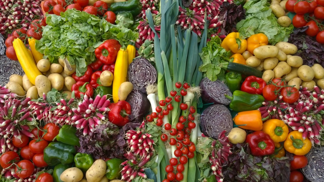 Varied vegetables