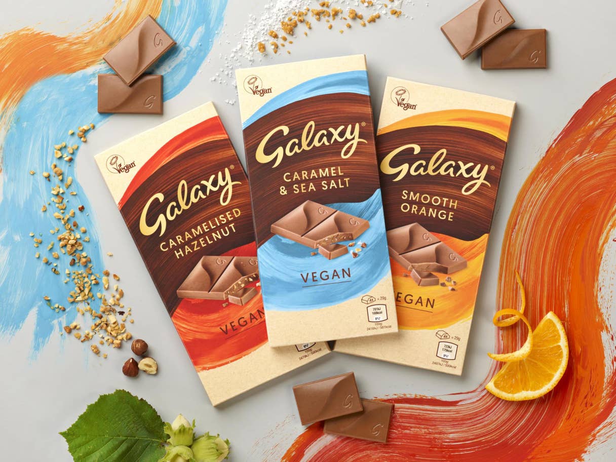 Mars to Launch Three Vegan Galaxy Bars