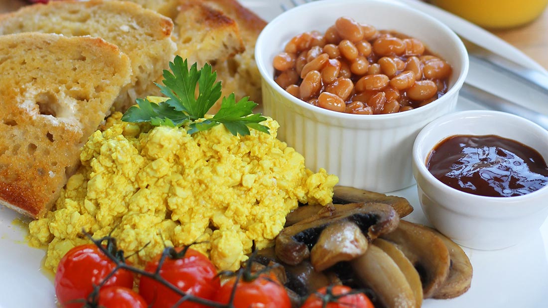 Quick Silken Tofu Scramble