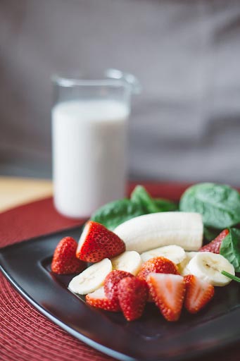 Strawberries desert