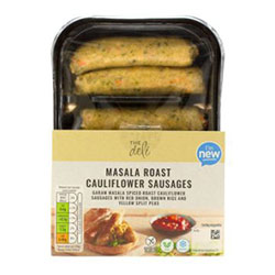 Aldi deli vegan sausages