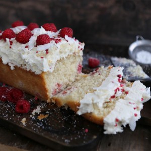 coconut raspberry cake