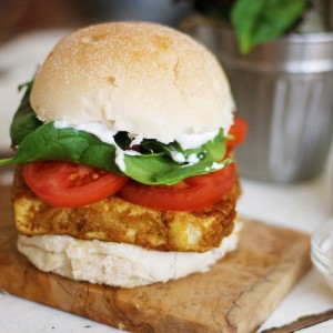 tofu egg butty