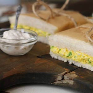 tofu egg sandwiches