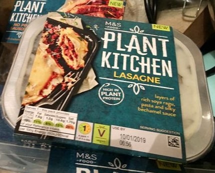 M&S Vegan Lasagne