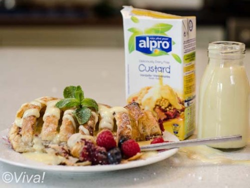 alpro custard