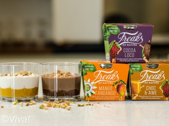 freaks of nature vegan dessert pot selection