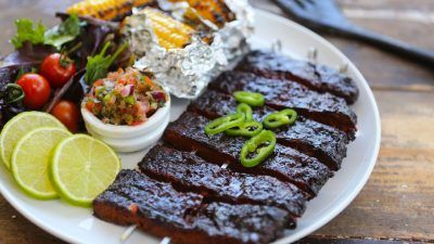 Vegan BBQ Ribs