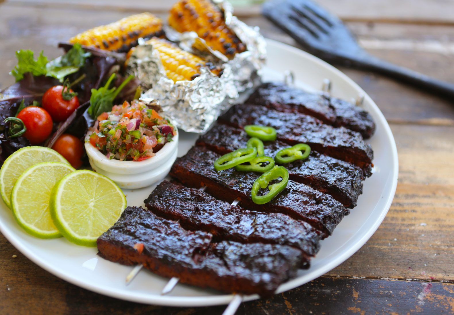 Vegan BBQ Ribs