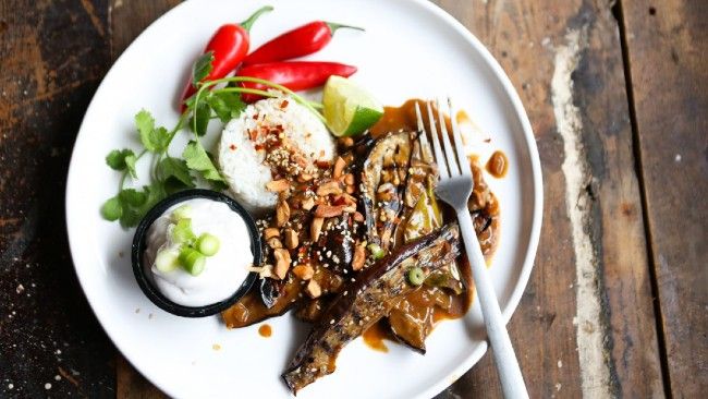 thai aubergine curry