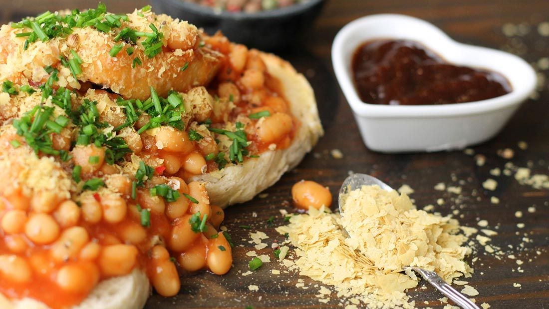 Baked beans on toast