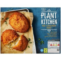 M&S plant kitchen no chicken kievs