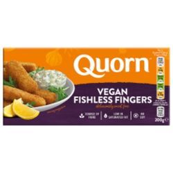 Quorn vegan fishless fingers