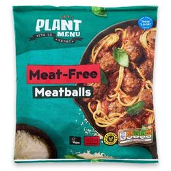 aldi plant menu meat free meatballs