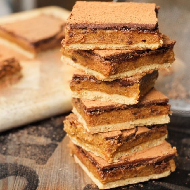 vrc No-bake Millionaire’s Shortbread