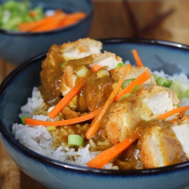 vrc Tofu katsu curry