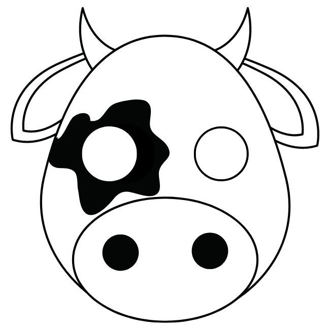 cow mask