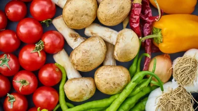 vegetables selection