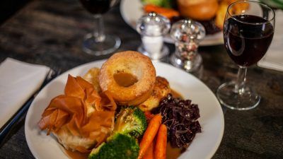 vegan roast dinner