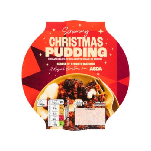 ASDA The BAKERY Scrummy Christmas Pudding