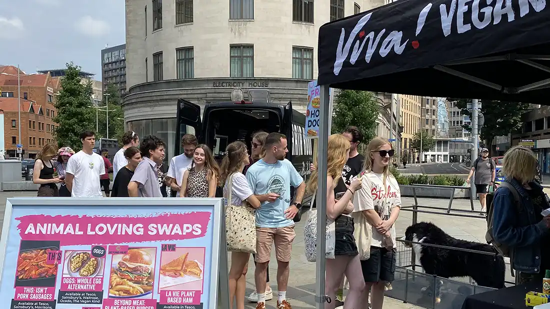 Bristol Free Vegan Hot Dogs Event